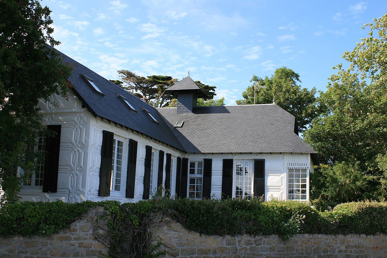 La villa Ker ar Bruck, dite villa de fer, à Morgat