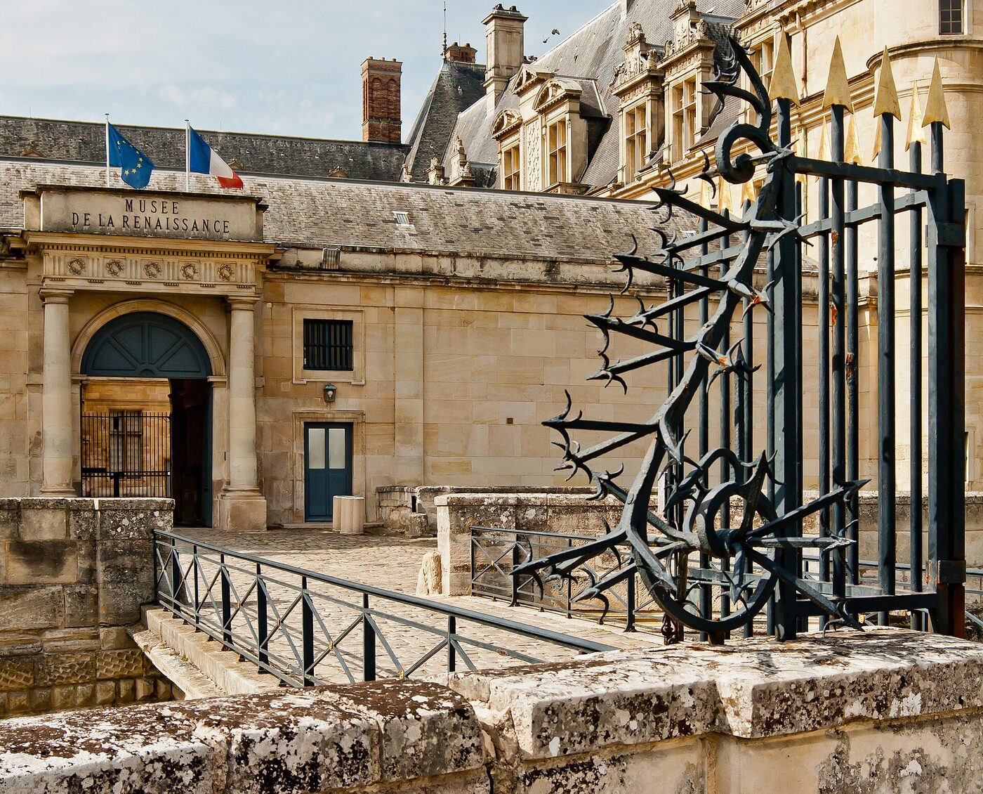 Le château d'Écouen, musée national de la Renaissance, dans le Val-d'Oise